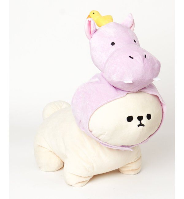 Lbc with Life「PLUFFY 抱き枕かぶりもの アニマル」|クッション・クッションカバー|