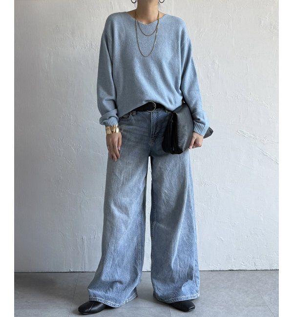 Lbc with Life「アンゴラ混Vネックニット」|カーディガン|