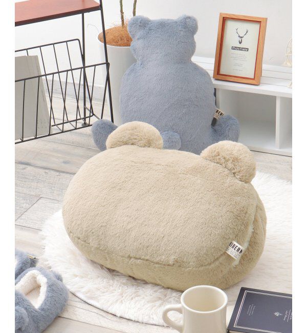 Lbc with Life「HIBARNATION ハンドウォーマー」|クッション・クッションカバー|ベージュ