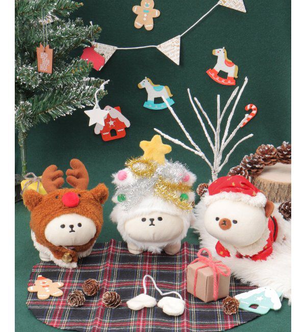 Lbc with Life「PLUFFY かぶりもの クリスマスツリー 2024」|クッション・クッションカバー|