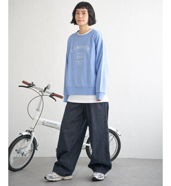 Lbc with Life「ピグメントライクロゴスウェット」|その他|