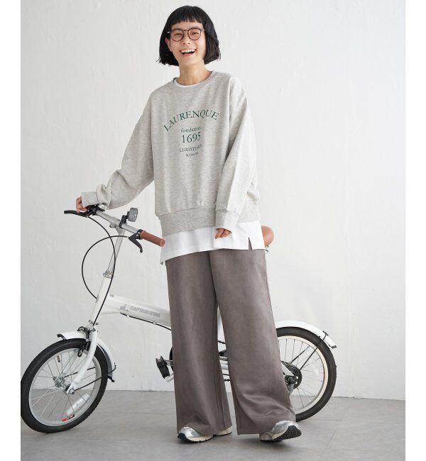 Lbc with Life「ピグメントライクロゴスウェット」|その他|