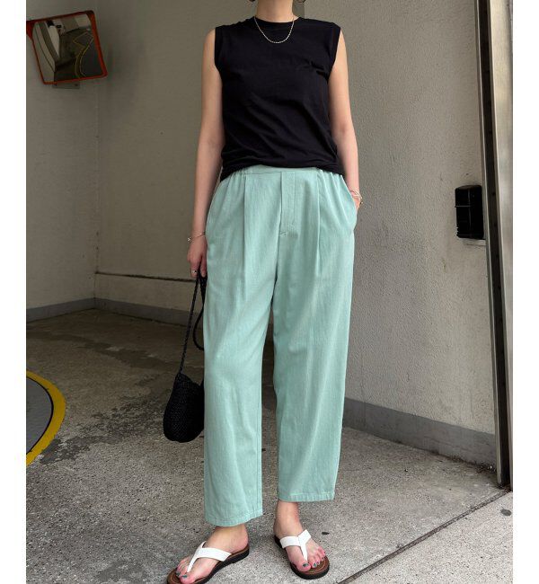 Lbc with Life「コットンゆるテーパードパンツ」|その他|