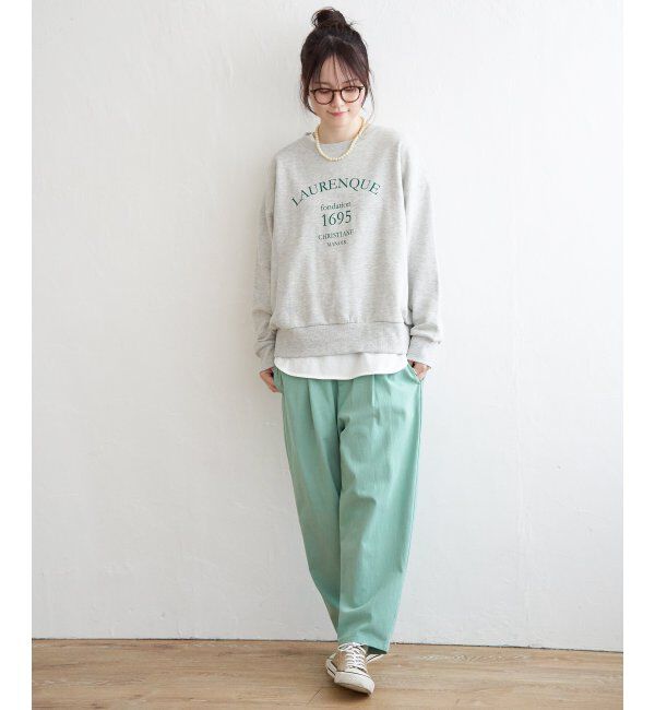 Lbc with Life「コットンゆるテーパードパンツ」|その他|