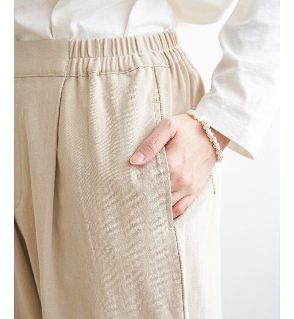 Lbc with Life「コットンゆるテーパードパンツ」|その他|