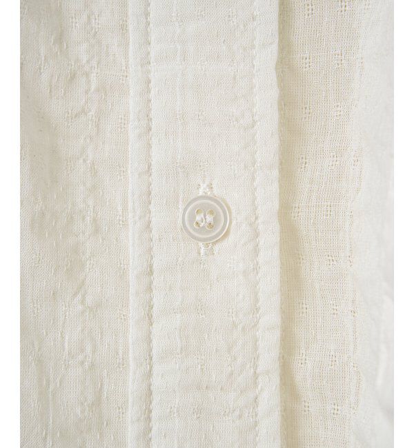 Lbc with Life「針抜きシアーボックスシルエットシャツ」|シャツ・ブラウス|