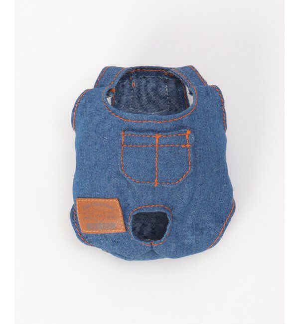 Lbc with Life「PLUFFY かぶりもの デニムサロペット」|クッション・クッションカバー|