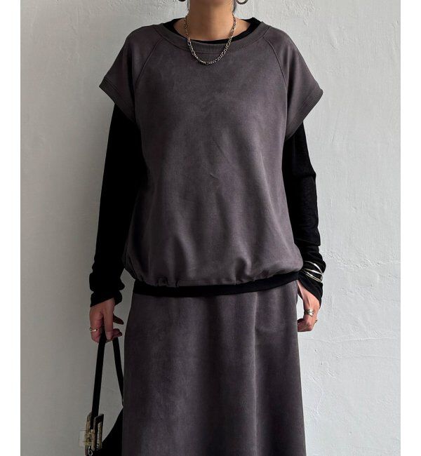 Lbc with Life「スエードポンチベストプルオーバー」|その他|