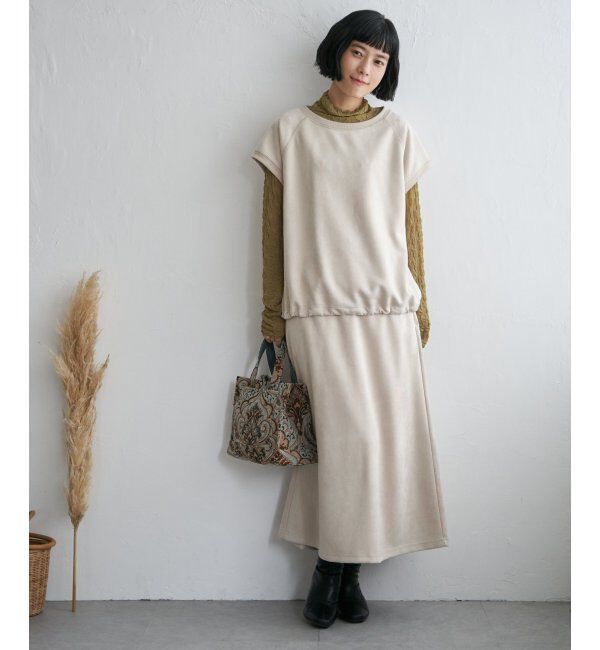 Lbc with Life「スエードポンチベストプルオーバー」|その他|