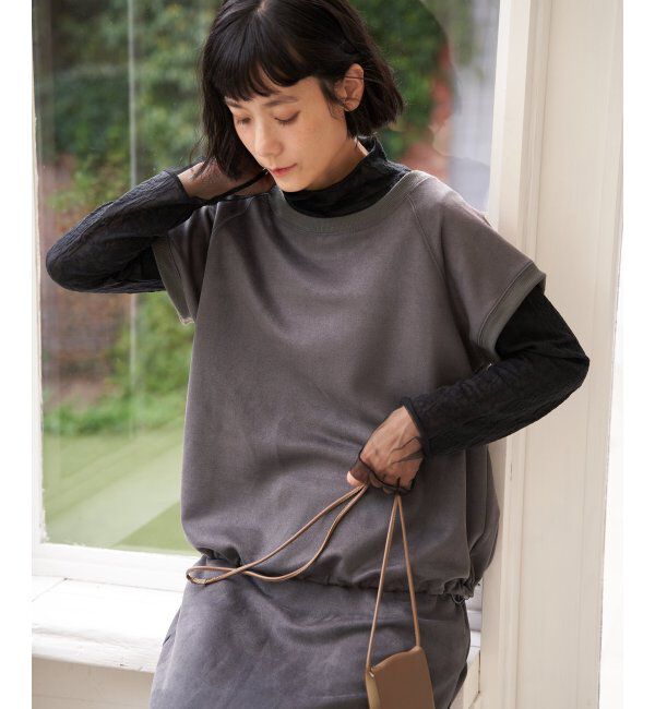 Lbc with Life「スエードポンチベストプルオーバー」|その他|