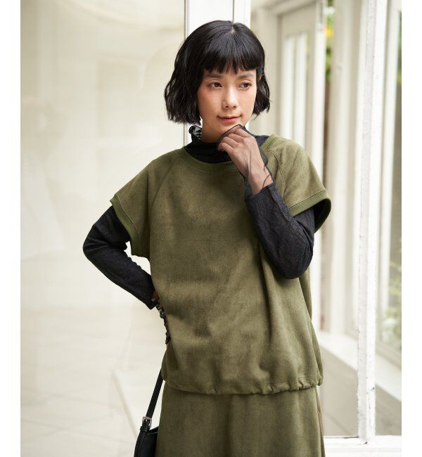Lbc with Life「スエードポンチベストプルオーバー」|その他|