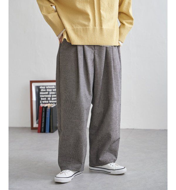 Lbc with Life「モールタックカーブパンツ」|その他|