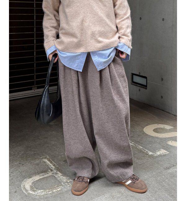 Lbc with Life「モールタックカーブパンツ」|その他|