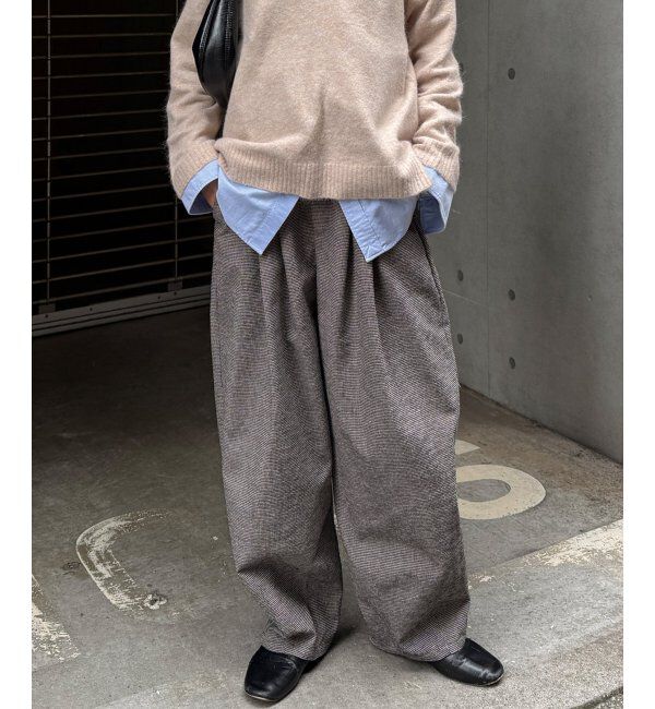 Lbc with Life「モールタックカーブパンツ」|その他|ソノタ