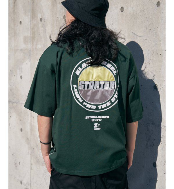 VENCE share style「STARTER BLACK LABEL スターターブラックレーベル バックワッペンロゴTシャツ」|Tシャツ・カットソー|