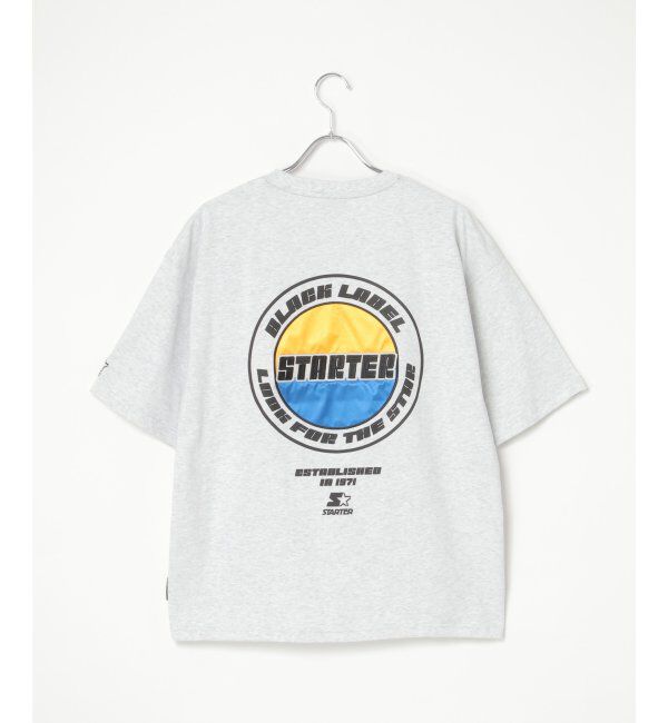 VENCE share style「STARTER BLACK LABEL スターターブラックレーベル バックワッペンロゴTシャツ」|Tシャツ・カットソー|