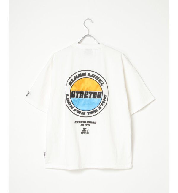 VENCE share style「STARTER BLACK LABEL スターターブラックレーベル バックワッペンロゴTシャツ」|Tシャツ・カットソー|