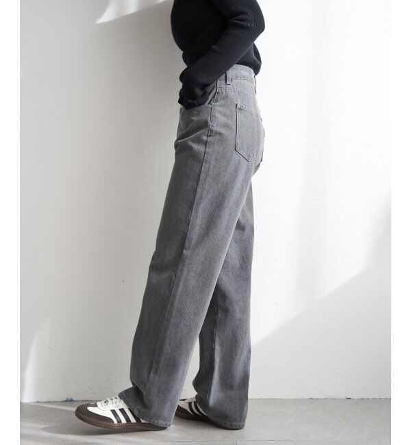 VENCE share style「12ozデニムローライズパンツ」|デニム|