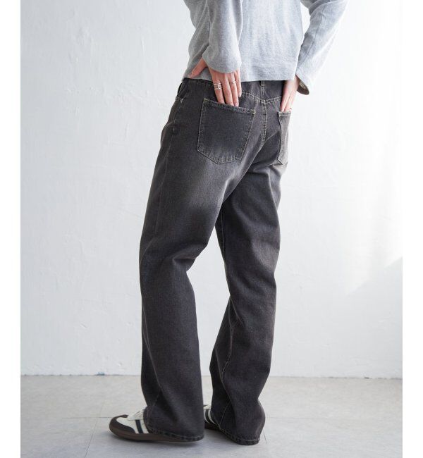 VENCE share style「12ozデニムローライズパンツ」|デニム|