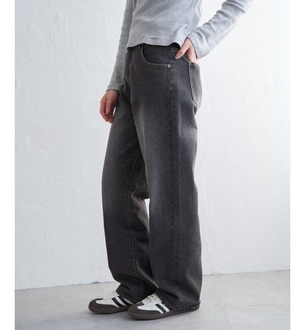 VENCE share style「12ozデニムローライズパンツ」|デニム|