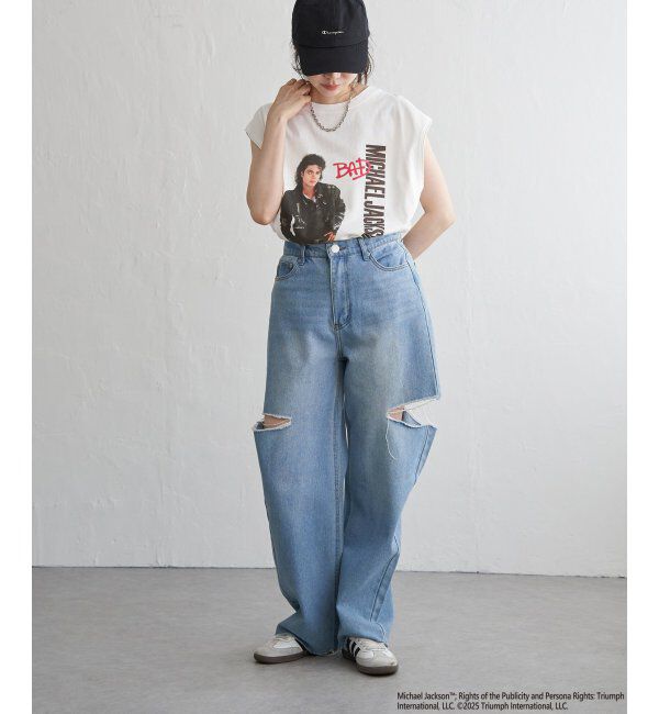 VENCE share style「Michael Jackson マイケル・ジャクソン ノースリーブ」|Tシャツ・カットソー|