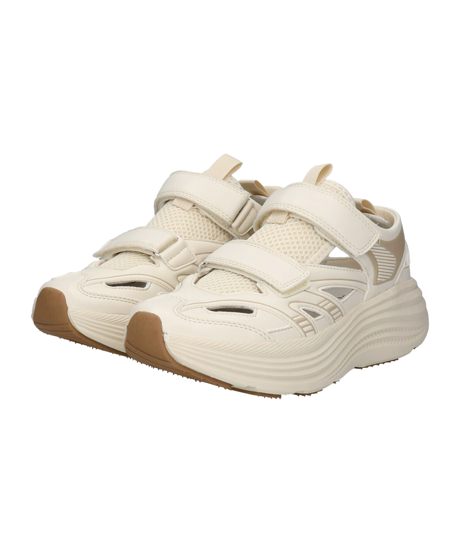  「【VINCULUM】ベルクロスニーカーサンダル(752104)」|サンダル|