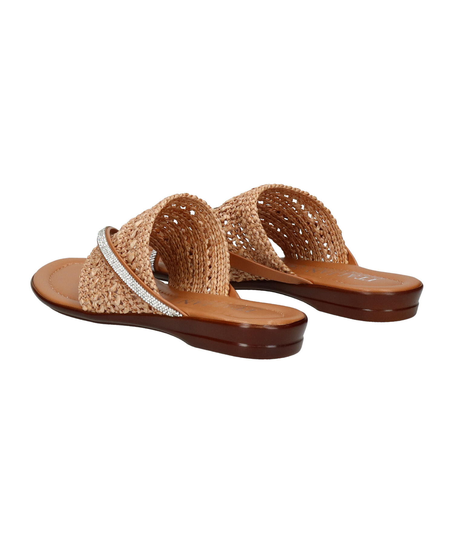 IMPORT SELECT「【ITALIAN SHOEMAKERS】ビジュークロスストラップトングサンダル(952352)」|サンダル|