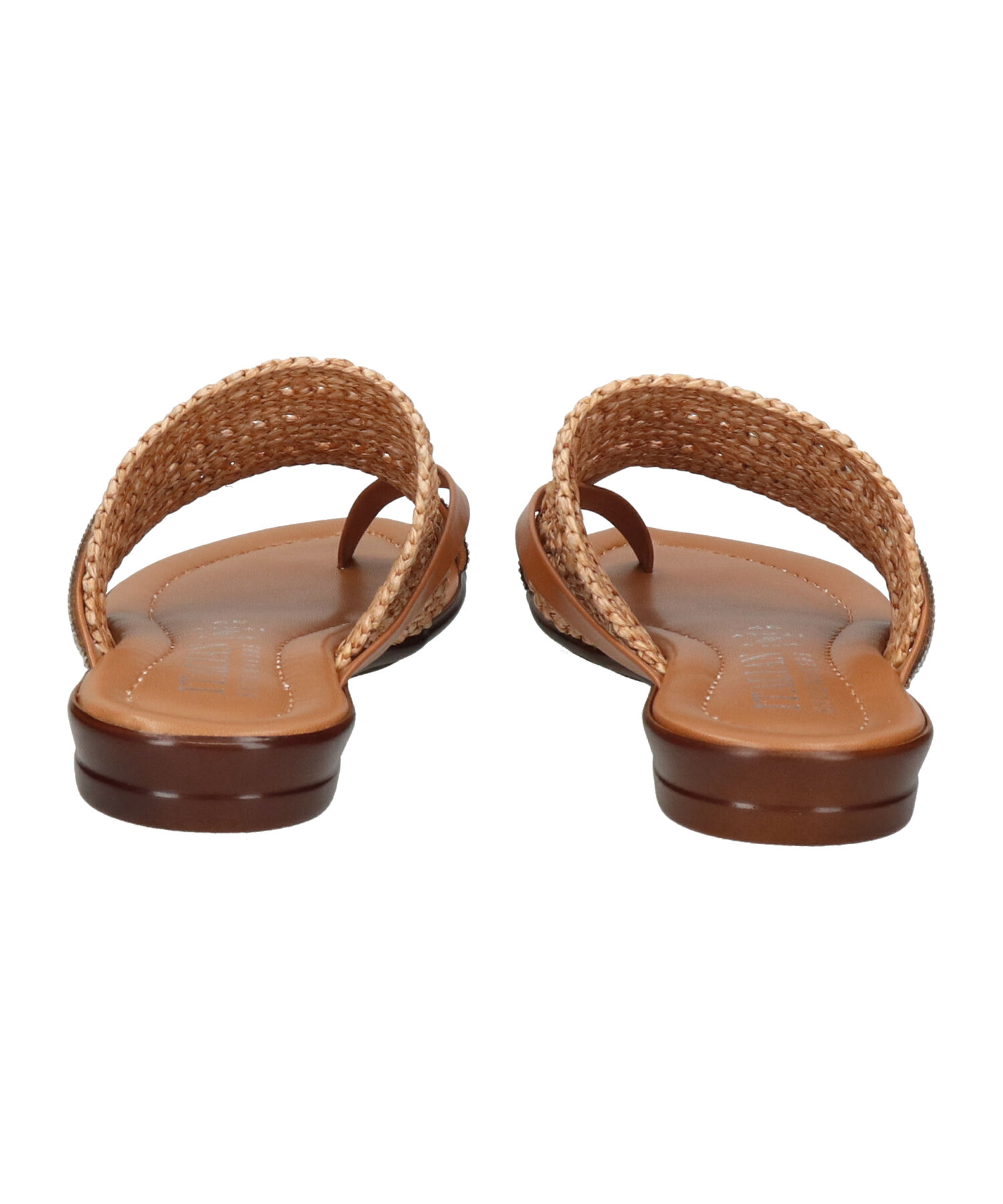 IMPORT SELECT「【ITALIAN SHOEMAKERS】ビジュークロスストラップトングサンダル(952352)」|サンダル|