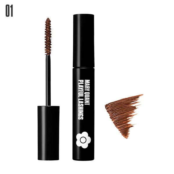 MARY QUANT「プレイフル ラッシングス」|マスカラ・まつげ|01 ココアブラウン