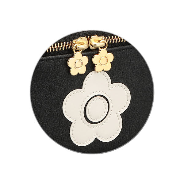 MARY QUANT「エナメルアイコンデイジーパッチ バニティ」|ポーチ|