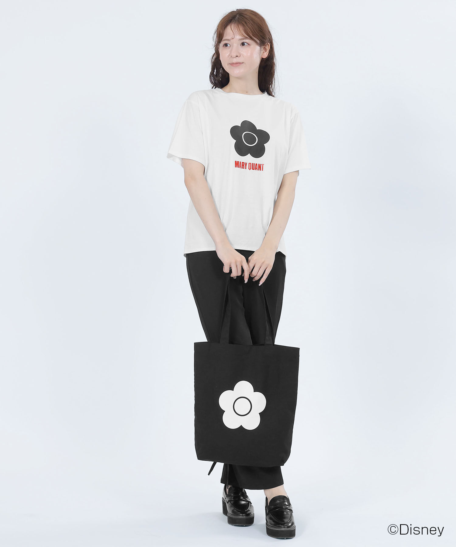 MARY QUANT「ミッキーマウスデザイン トート」|トートバッグ|