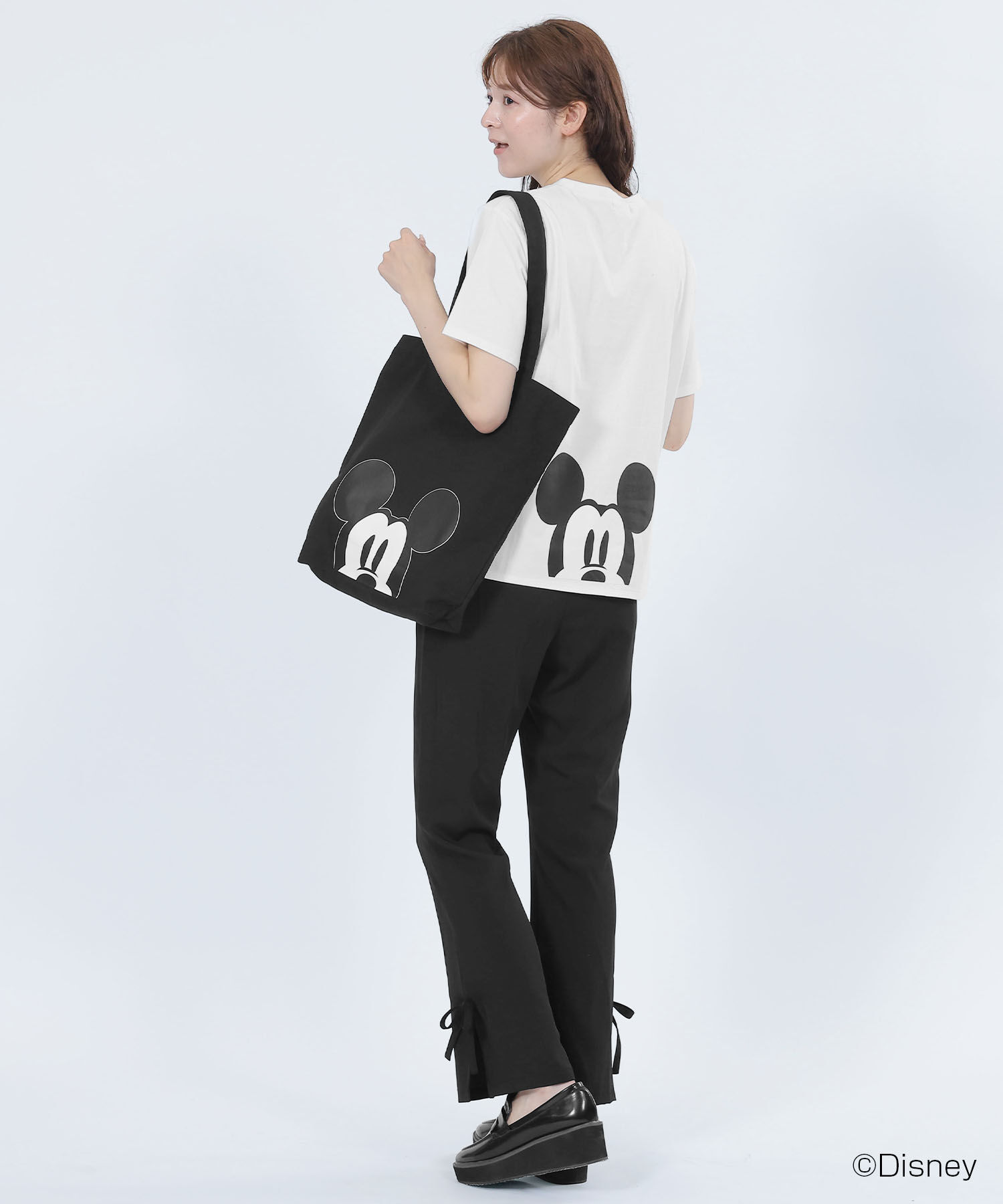 MARY QUANT「ミッキーマウスデザイン トート」|トートバッグ|