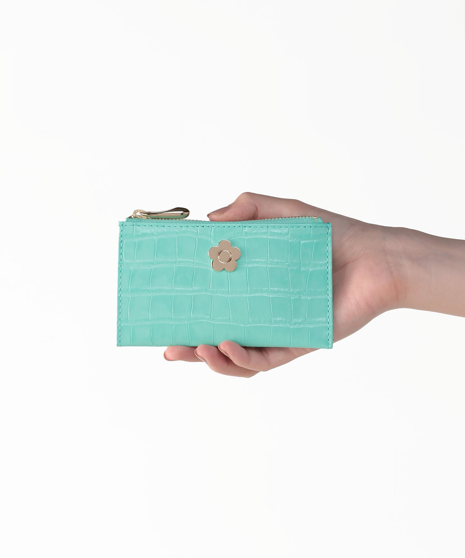 MARY QUANT「クロコエンボス フラグメントケース」|財布|