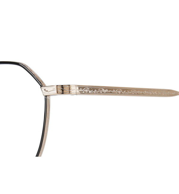  「クラウンパント型 メガネ｜ オシャレで高級感のあるメタルフレーム Zoff レンズ交換券付き」|メガネ|