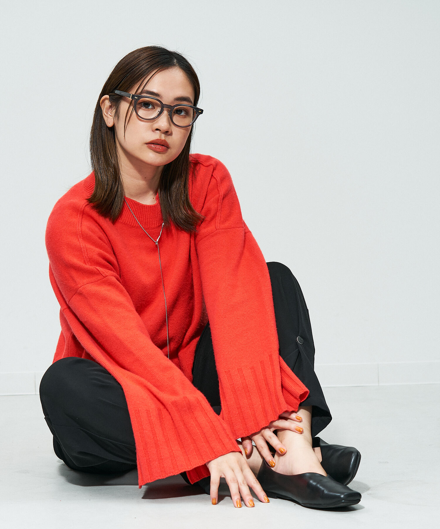  「Zoff｜STUDIO SEVEN｜ボストン型 メガネ｜太縁メガネ｜プラスチックフレーム レンズ交換券付き」|メガネ|