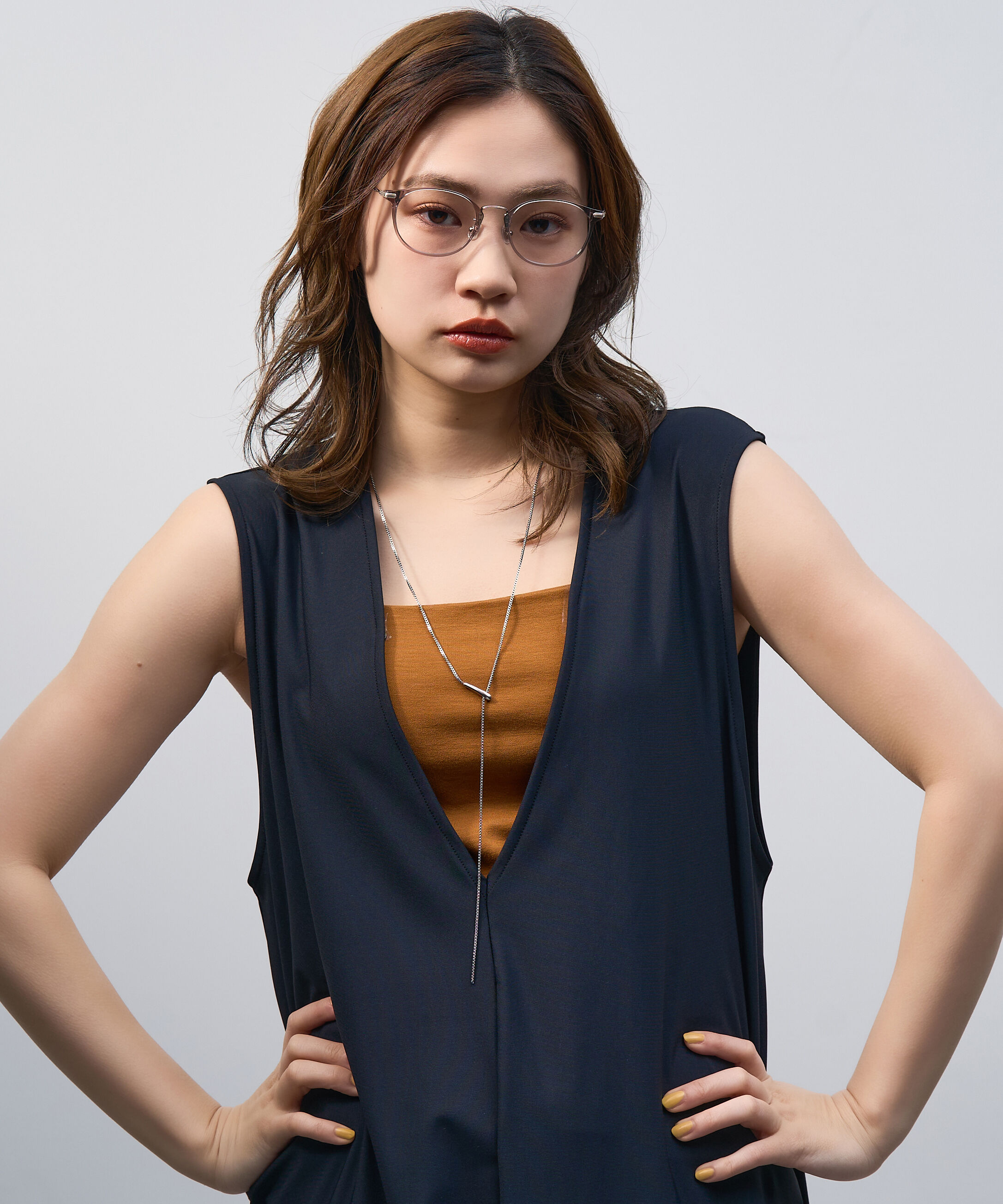  「ボストン型 軽量 メガネ｜ 軽量素材&times;チタン 大人可愛いメガネフレーム レンズ交換券付き」|メガネ|