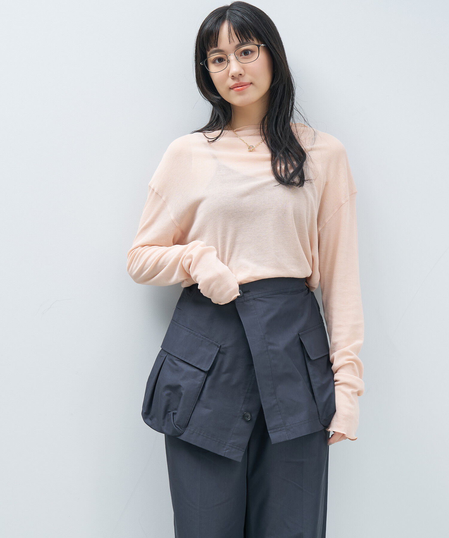  「ウェリントン型 メガネ｜上品で高級感のある 大人可愛いメガネ フェミニン レンズ交換券付き STANDARD MUSE」|メガネ|