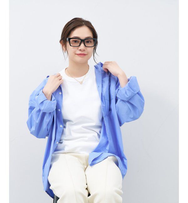  「ウェリントン型メガネ｜黒縁フレーム｜太縁フレーム｜Zoff｜BRIGADE レンズ交換券付」|メガネ|