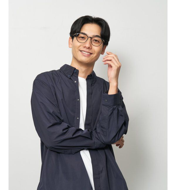  「ボストン型 メガネ 軽量 大人可愛い おうちメガネ 伊達メガネ レンズ交換券付」|メガネ|