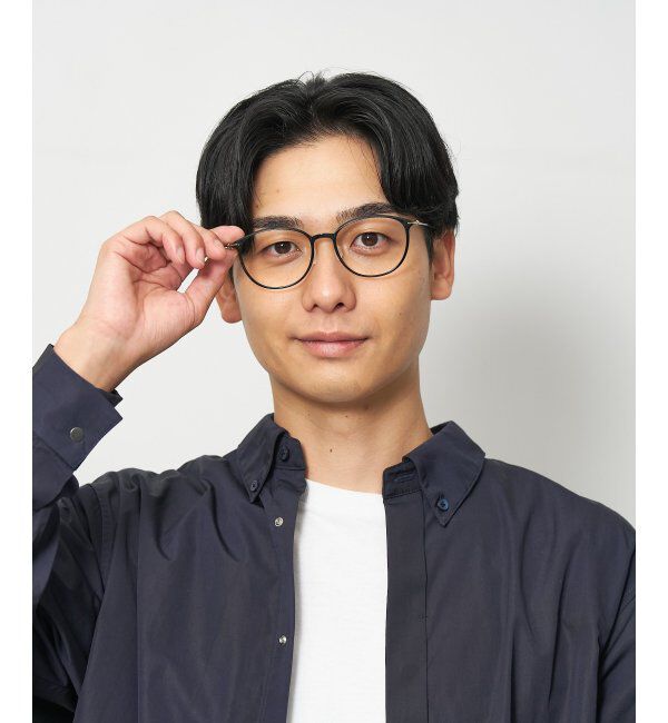  「ボストン型 メガネ 軽量 大人可愛い おうちメガネ 伊達メガネ レンズ交換券付」|メガネ|