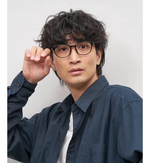  「ウェリントン型 メガネ チェック柄がおしゃれなフレーム/TRAD PATTERNS  レンズ交換券付」|メガネ|