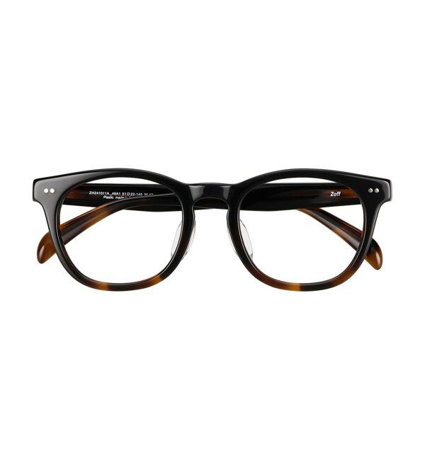  「Zoff｜メガネ｜太縁フレーム 伊達・度付き｜FASHION AUTUMN レンズ交換券付」|メガネ|