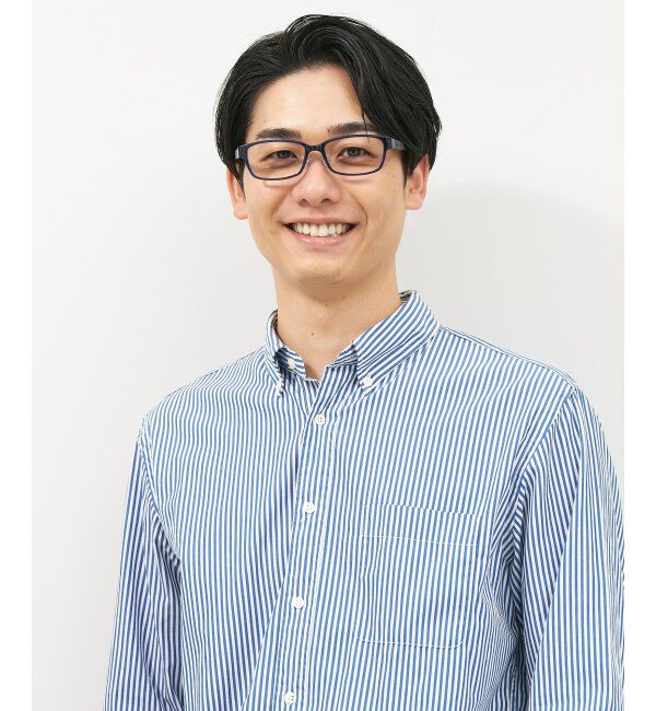  「ウェリントン型 メガネ | 似合うを科学したメガネ(Zoff NEW STANDARD) 伊達メガネ 度付き レンズ交換券付」|メガネ|