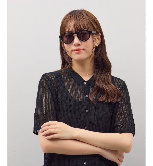  「【WEB限定】Zoff｜JOURNAL STANDARD relume ボストン型 サングラス クラウンパント 紫外線対策 UVカット」|サングラス|