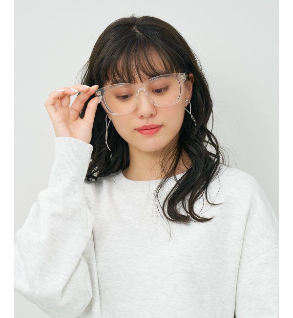  「ウェリントン型 メガネ | 軽量｜太縁｜黒縁｜大きめサイズ｜伊達メガネ｜ユニセックス レンズ交換券付」|メガネ|