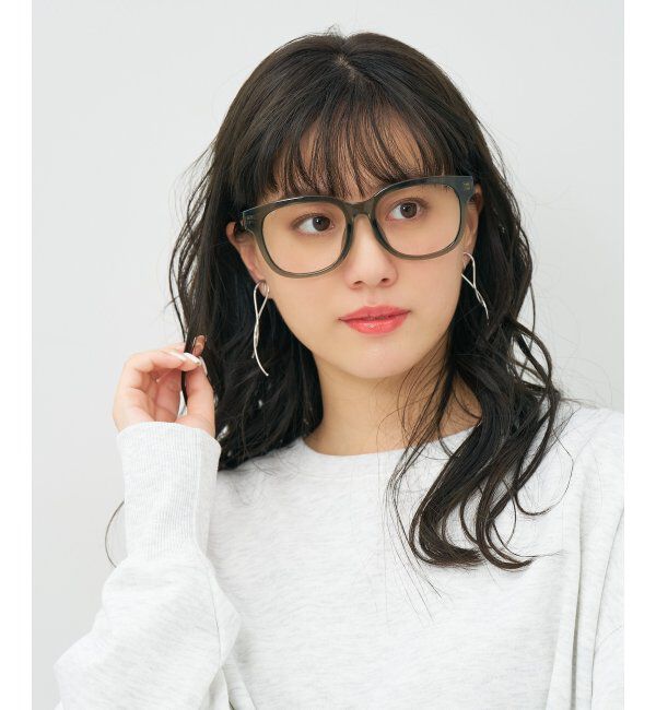  「ウェリントン型 メガネ | 軽量｜太縁｜黒縁｜大きめサイズ｜伊達メガネ｜ユニセックス レンズ交換券付」|メガネ|