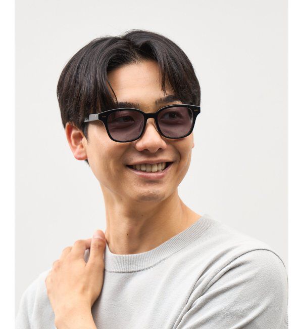  「【WEB限定】Zoff｜STUDIO SEVEN｜ウェリントン型 調光サングラス 紫外線で色が変わる 紫外線防止 UVカット」|サングラス|