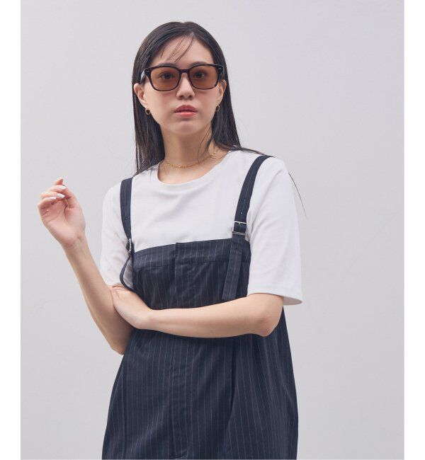  「【WEB限定】Zoff｜STUDIO SEVEN｜ウェリントン型 調光サングラス 紫外線で色が変わる 紫外線防止 UVカット」|サングラス|