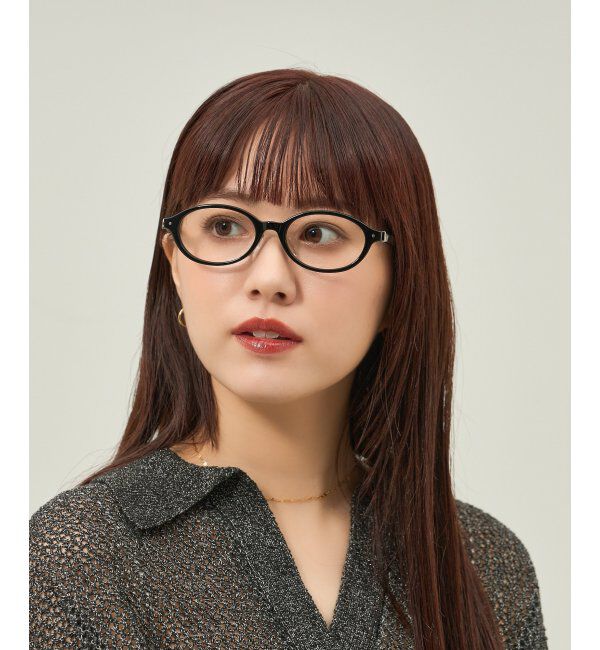  「Zoff｜ETRE TOKYO｜オーバル型 メガネ｜伊達メガネ 度付きメガネ ユニセックス レンズ交換券付」|メガネ|
