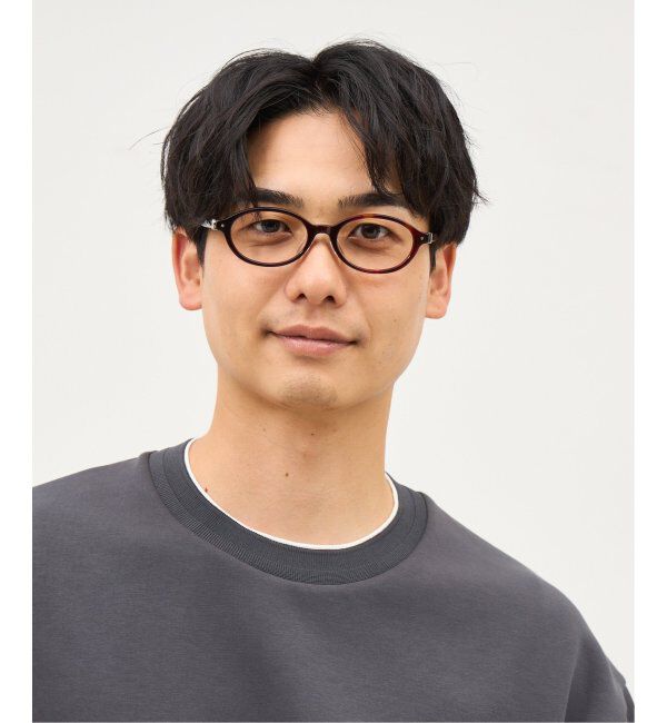  「Zoff｜ETRE TOKYO｜オーバル型 メガネ｜伊達メガネ 度付きメガネ ユニセックス レンズ交換券付」|メガネ|